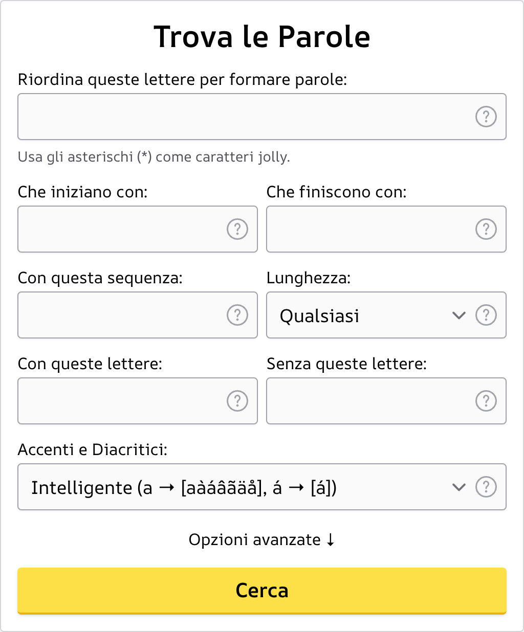 Trova le Parole Screenshot